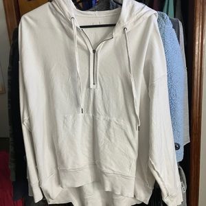 Half zip hoodie